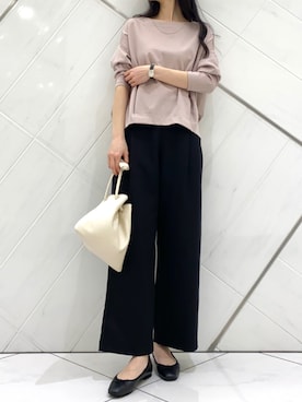 AI.Uさん（レディース・168cm）の春コーディネート