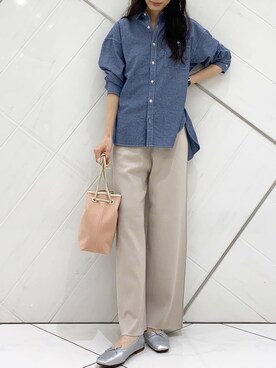 AI.Uさん(レディース・168cm)の春コーディネート