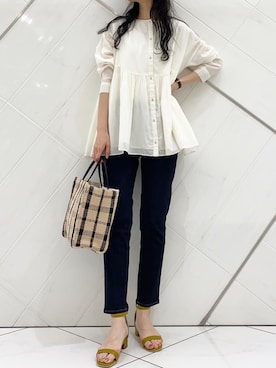 AI.Uさん（レディース・168cm）の春コーディネート