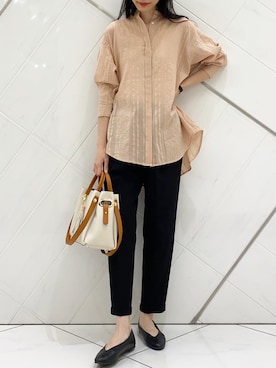 AI.Uさん（レディース・168cm）の春コーディネート