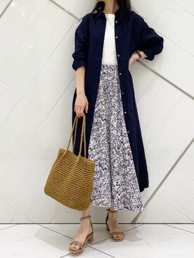 AI.Uさん（レディース・168cm）の春コーディネート