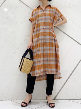 AI.Uさん(レディース・168cm)の春コーディネート