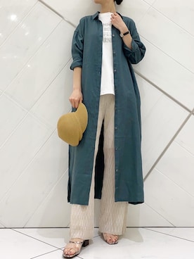 AI.Uさん（レディース・168cm）の春コーディネート