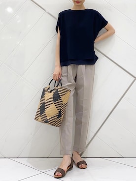 AI.Uさん（レディース・168cm）の春コーディネート