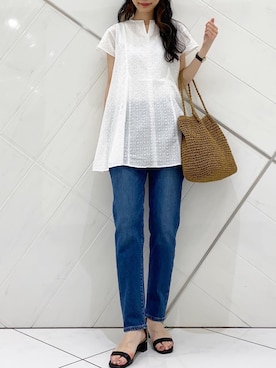 AI.Uさん（レディース・168cm）の春コーディネート