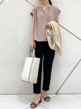 AI.Uさん（レディース・168cm）の夏コーディネート