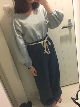 ( ˙🐽˙ )さん(レディース・153cm)の夏コーディネート