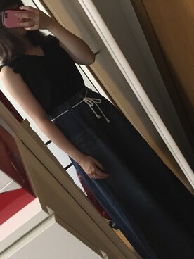 「BIRKENSTOCK（ビルケンシュトック）の【WEB限定】BIRKENSTOCK/ビルケンシュトック　アリゾナ（サンダル）」を使った、(　˙🐽˙　)さん（レディース・153cm）の夏コーディネート