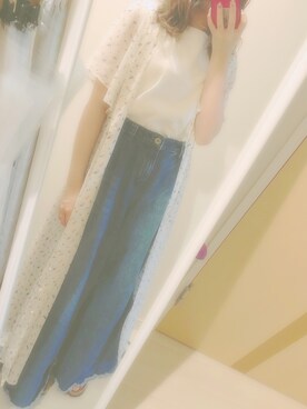 「BIRKENSTOCK（ビルケンシュトック）の【WEB限定】BIRKENSTOCK/ビルケンシュトック　アリゾナ（サンダル）」を使った、(　˙🐽˙　)さん（レディース・153cm）の夏コーディネート