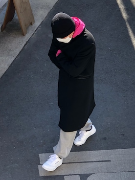 「thenorthface」｜「アイテム（ジャケット/アウター）」を使った、강겨울さん（メンズ・174cm）の冬コーディネート