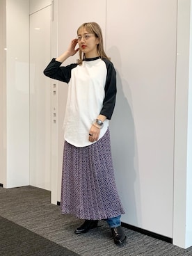 ハルカ   カワエさん（レディース・161cm）の冬コーディネート