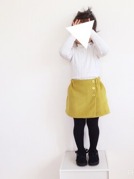 mikiさん(キッズ・100cm)の冬コーディネート