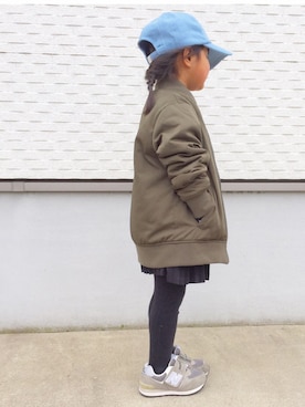 mikiさん（キッズ・100cm）の冬コーディネート