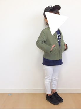 mikiさん(キッズ・100cm)の冬コーディネート