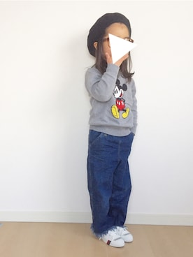 mikiさん（キッズ・100cm）の春コーディネート
