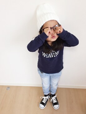 mikiさん（キッズ・100cm）の春コーディネート