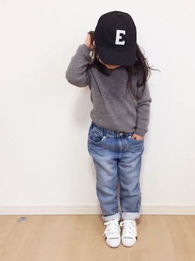 mikiさん（キッズ・100cm）の春コーディネート