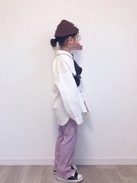 mikiさん(キッズ・120cm)の冬コーディネート