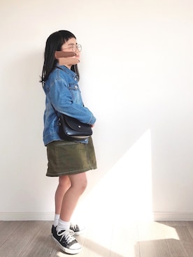 mikiさん（キッズ・120cm）の春コーディネート