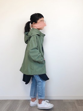 mikiさん（キッズ・120cm）の春コーディネート