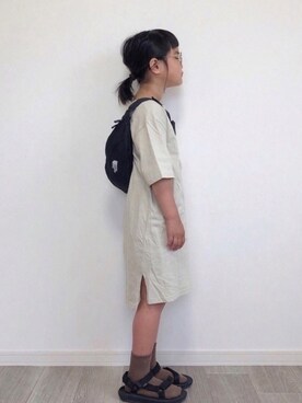 mikiさん（キッズ・123cm）の夏コーディネート