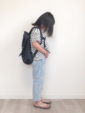 mikiさん（キッズ・123cm）の夏コーディネート