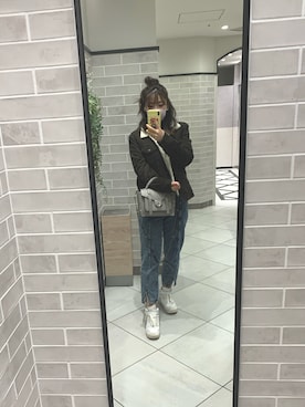 「アイテム（ハンドバッグ）」を使った、a.さん（レディース・164cm・20代）の秋コーディネート