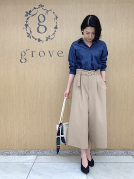 groveさん(レディース・166cm)の春コーディネート