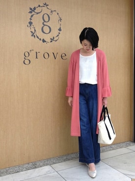 groveさん（レディース・166cm）の春コーディネート