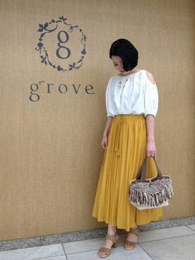 groveさん（レディース・166cm）の夏コーディネート