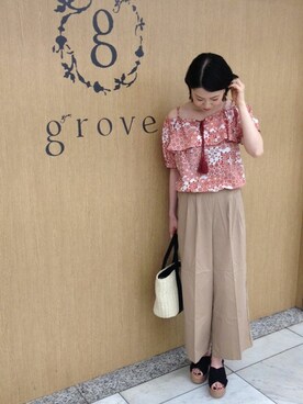groveさん（レディース・166cm）の夏コーディネート