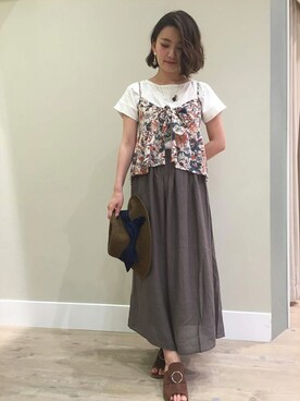 groveさん（レディース・154cm）の夏コーディネート