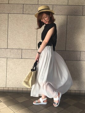 groveさん（レディース・159cm）の夏コーディネート