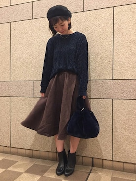 groveさん（レディース・157cm）の秋コーディネート