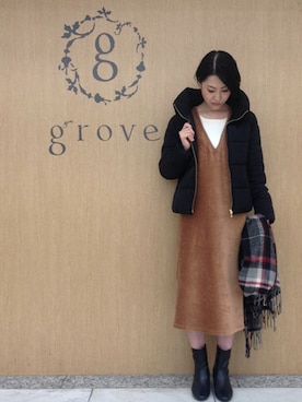 groveさん(レディース・166cm)の冬コーディネート
