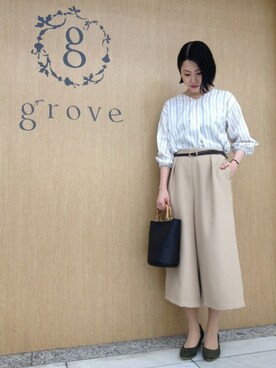 groveさん(レディース・166cm)の春コーディネート