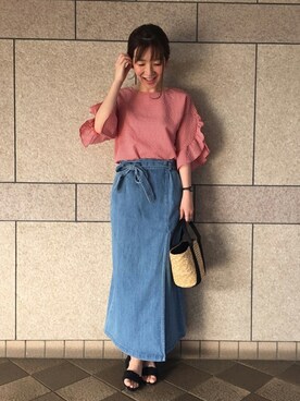 groveさん（レディース・157cm）の夏コーディネート