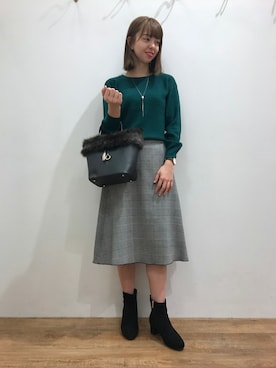 groveさん（レディース・159cm）の秋コーディネート