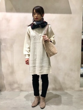 groveさん（レディース・160cm）の秋コーディネート