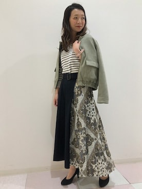 groveさん（レディース・157cm）の春コーディネート