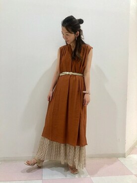 Grove グローブ のワンピース オレンジ系 を使った人気ファッションコーディネート Wear Grove グローブ のワンピース オレンジ系 を使った人気ファッションコーディネート Wear