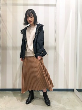 「grove（グローブ）のアイテム（ブルゾン）」を使った、groveさん（レディース・160cm）の夏コーディネート