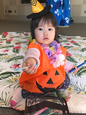 りーちゃんさん（キッズ・80cm）の秋コーディネート