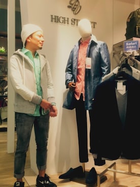 yokoiさん（メンズ・165cm）の春コーディネート