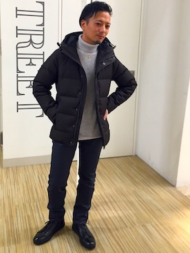 「アイテム（ブルゾン）」を使った、yokoiさん（メンズ・165cm・30代）の秋コーディネート