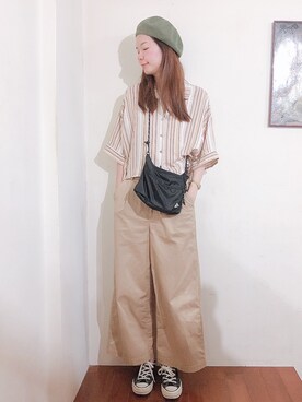 「KBF（ケイビーエフ）のアイテム（その他）」を使った、Royka*さん（レディース・170cm）の夏コーディネート