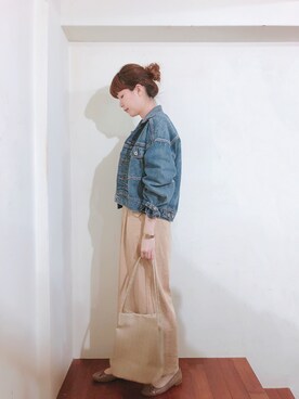 Royka*さん（レディース・170cm）の春コーディネート