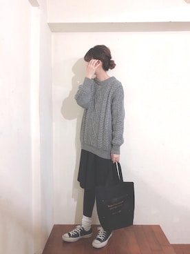 Royka*さん（レディース・170cm）の冬コーディネート