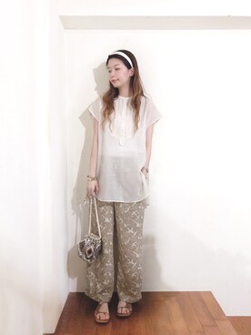 Royka*さん(レディース・170cm)の夏コーディネート