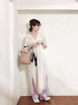 Royka*さん（レディース・170cm）の春コーディネート